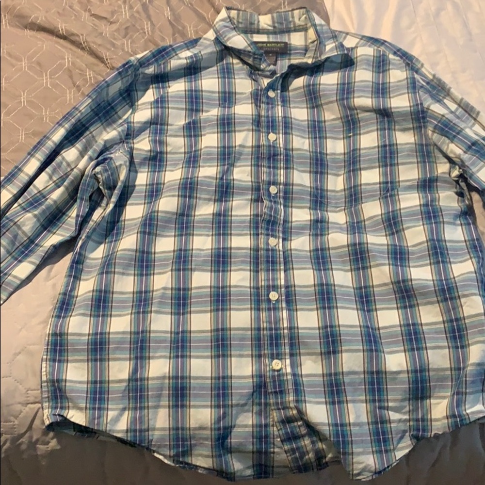 John Bartley consensus long sleeve button up shirt